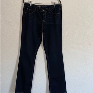 Mossimo mid risemodern  bootcut dark wash jeans